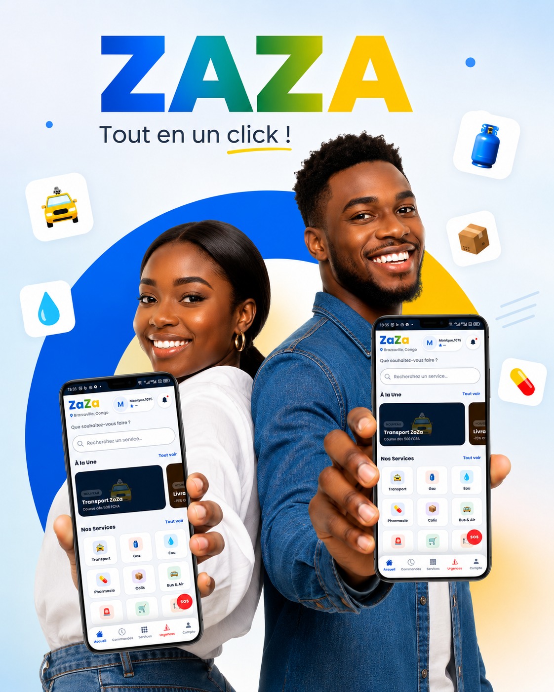 ZaZa, tout en un click